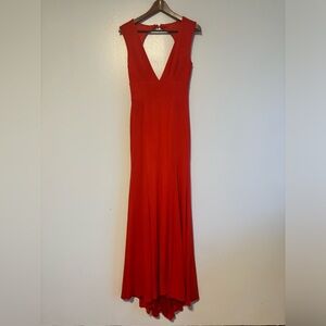 NWT JJs House Red Midi Dress, Size 6